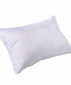 Almohada blanca para dormir con fibra siliconada