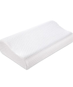 Almohada cervical blanca foam memory