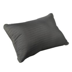 Almohada gris oscuro estándar de microfibra