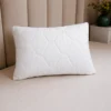 Almohada acolchada blanca de microfibra Casa LiLe