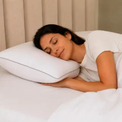 Almohada blanca premium suave para dormir Casa LiLe