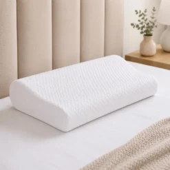Almohada cervical blanca foam memory Casa LiLe