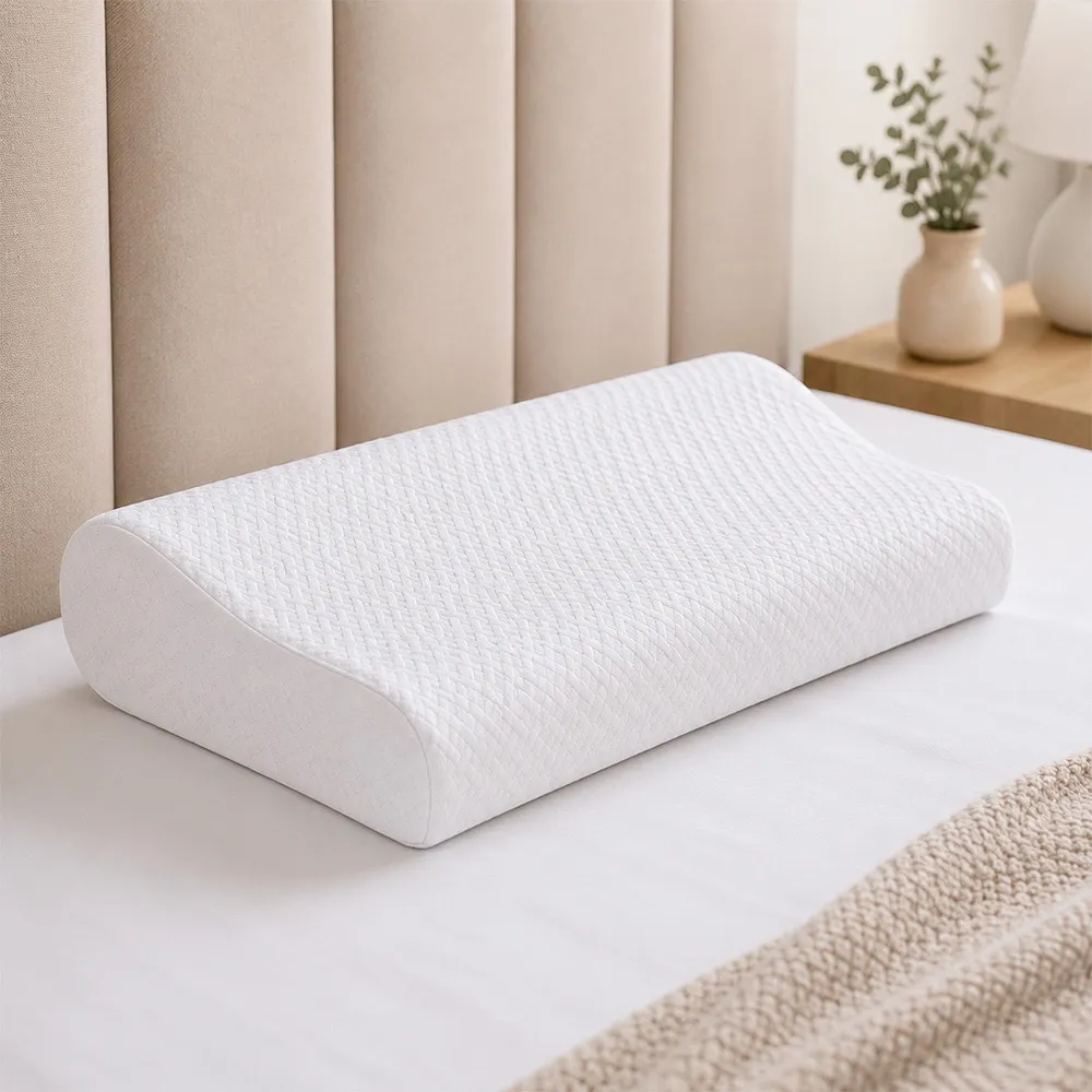 Almohada cervical blanca foam memory Casa LiLe