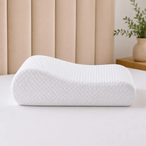 Almohada cervical blanca foam memory Casa LiLe