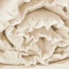 Bumper para cuna beige con boleros Casa LiLe
