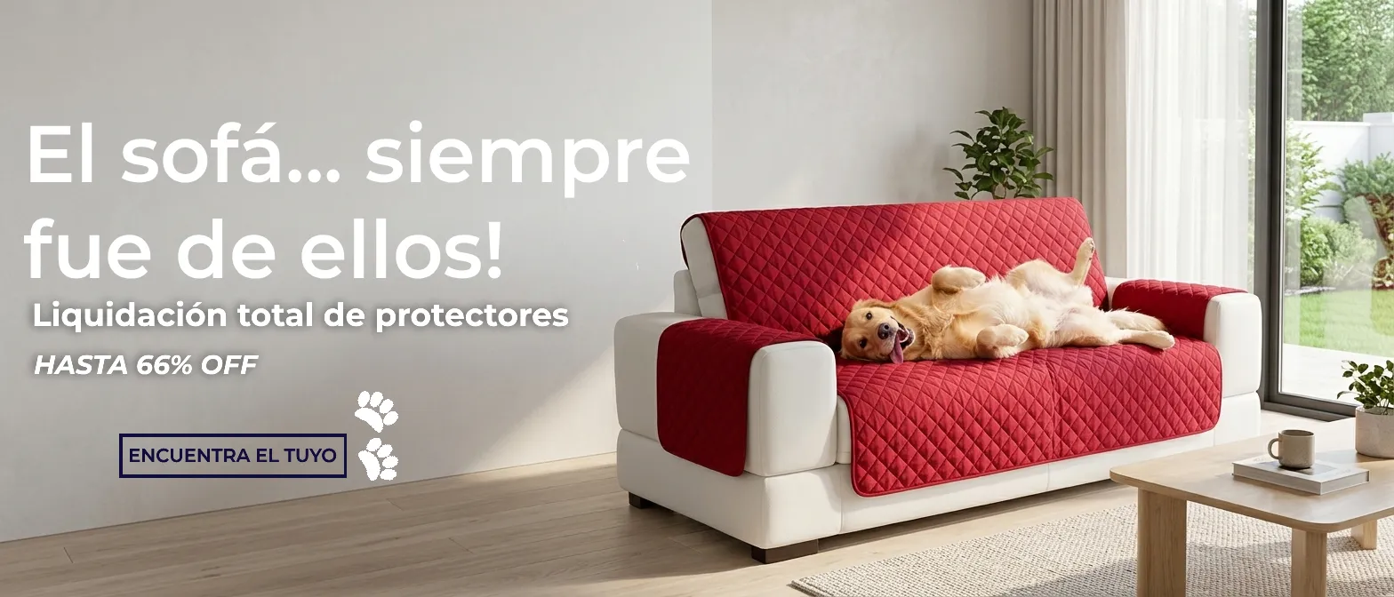 Banner Liquidación Protectores Sofa Lile