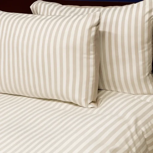Juego de Duvet Cati nico Caf Raya Media Casa LiLe