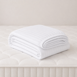 Sábana Ajustable Premium Blanco Tipo B (Con Imperfecciones)