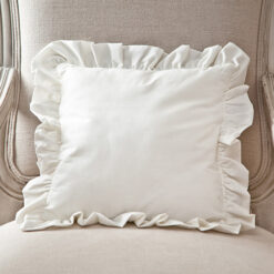 Cojín para bebé beige con boleros de 144 hilos