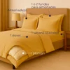 Combo LIL Oro - Plum n + Juego de Duvet + Almohada + Cobija Bunny Casa LiLe
