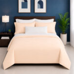 Combo duvet más plumón beige embozado