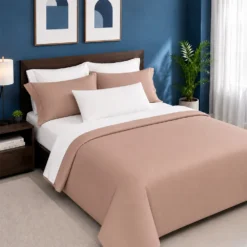 Combo duvet m s plum n caramelo Casa LiLe