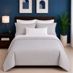 Combo duvet más plumón gris