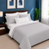 Combo duvet m s plum n gris Casa LiLe