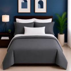 Combo duvet m s plum n gris oscuro Casa LiLe