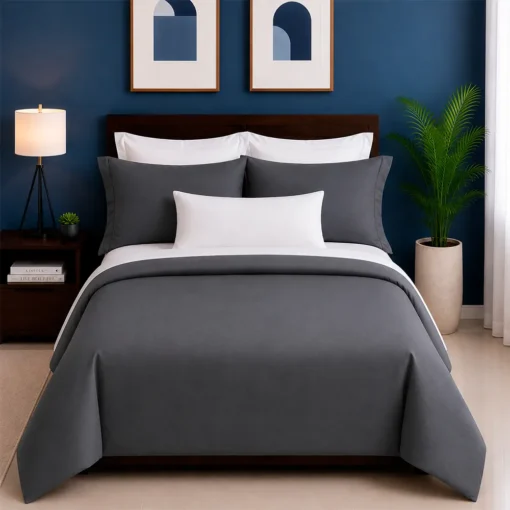 Combo duvet m s plum n gris oscuro Casa LiLe