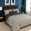 Combo duvet m s plum n hojas verdes Casa LiLe