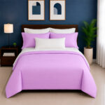 Combo duvet más plumón lila