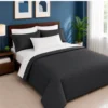 Combo duvet m s plum n negro embozado Casa LiLe