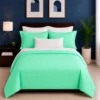 Combo duvet m s plum n verde aguamarina Casa LiLe