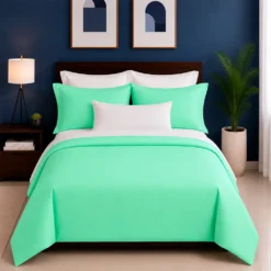 Combo duvet m s plum n verde aguamarina Casa LiLe