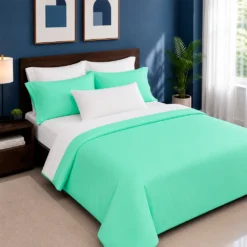 Combo duvet m s plum n verde aguamarina Casa LiLe