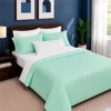 Combo duvet m s plum n verde menta Casa LiLe