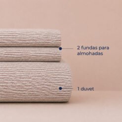 Duvet + Fundas Jacquard Collection Espiga Rosa - Imagen 4