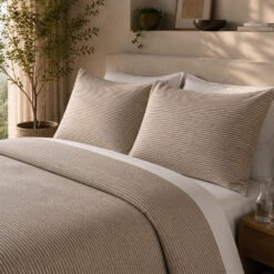Duvet + Fundas Jacquard Collection Espiga Taupe - Imagen 3