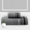 Kit Toalla Hogar Gris Oscuro x7 - 4 toallas de mano