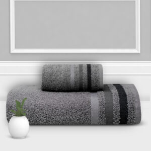 Kit Toalla Hogar Gris Oscuro