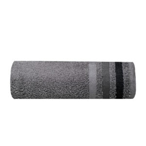 Toalla de cuerpo gris oscuro 460g
