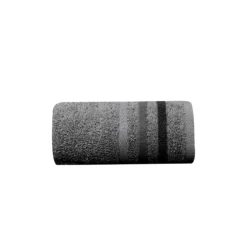 Toalla de manos gris oscuro set x2 380g Casa LiLe
