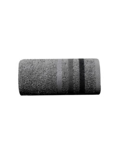 Toalla de manos gris oscuro set x 2