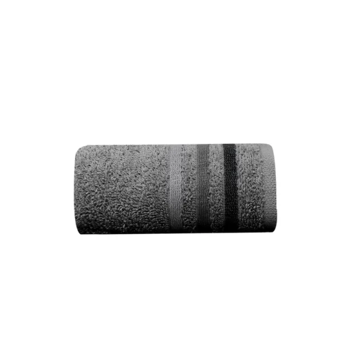 Toalla de manos gris oscuro set x2 380g Casa LiLe