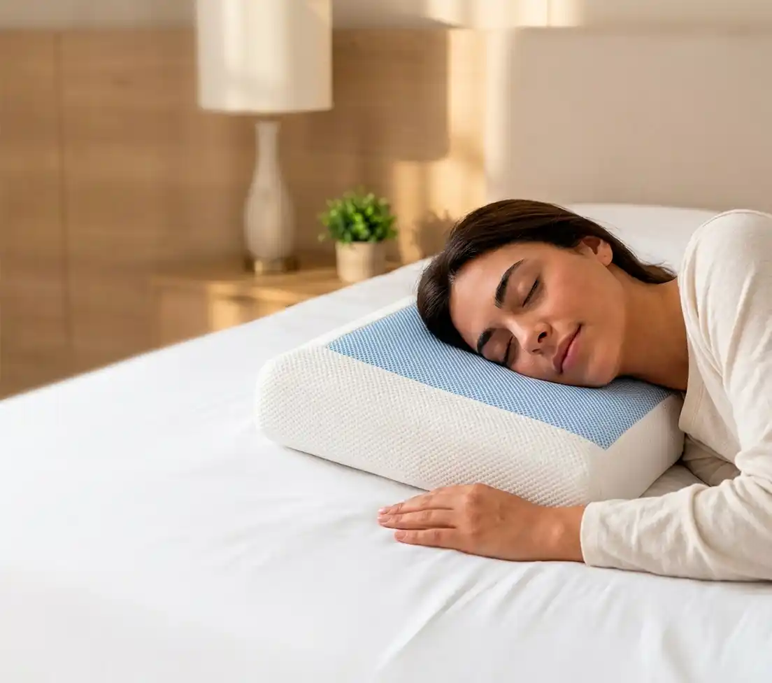 Almohada viscoelastica en gel casa lile