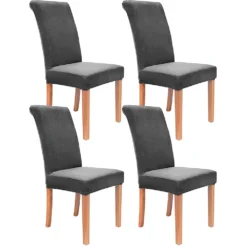 Protector de Silla Gris Premium Tipo B (Con Imperfecciones) Casa LiLe
