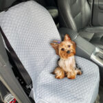 Protector de silla de carro delantero gris