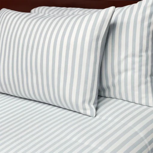Juego de Duvet Cati nico Gris Raya Media Casa LiLe