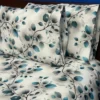 Juego de Duvet Hojas Turquesa Casa LiLe