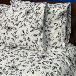 Alternative view of Juego de Duvet Flor Blanca