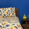 Juego de Duvet Hojas Oro Casa LiLe