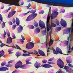 Alternative view of Juego de Duvet Hojas Moradas