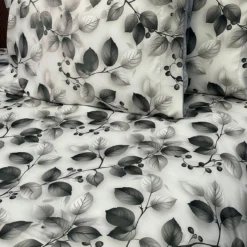 Juego de Duvet Olivos Gris Casa LiLe