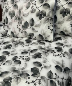 Alternative view of Juego de Duvet Olivos Gris