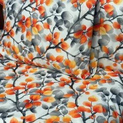 Juego de Duvet Hojas Naranja Casa LiLe