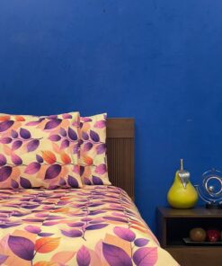 Juego de Duvet Hojas Moradas