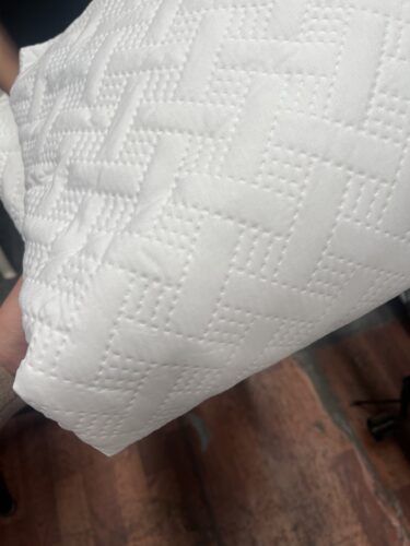 Colcha Española Microembosada Blanca photo review
