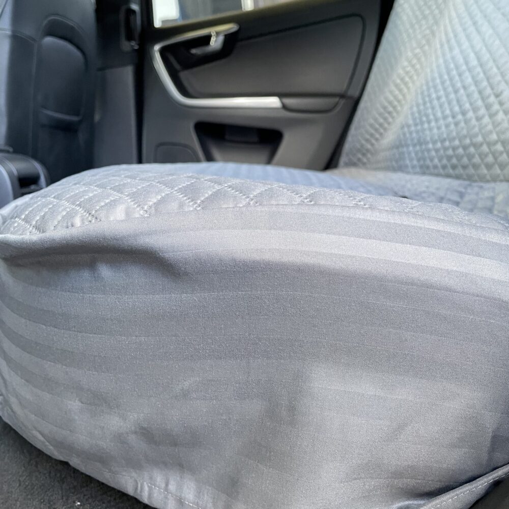 Alternative view of Protector de silla de carro Trasero Gris