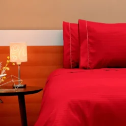 Combo juego de duvet rojo luxury + plum n Casa LiLe